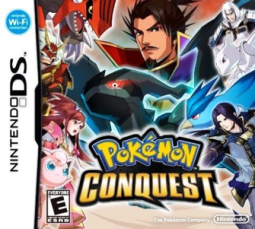 Pokemón Conquest emulator online for NDS