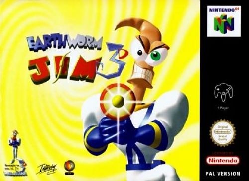 Earthworm Jim 3D game emulator for Nintendo 64