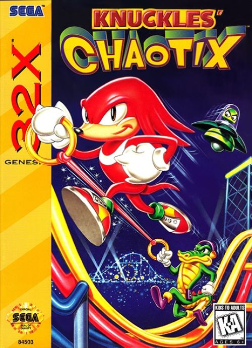 Sonic Knuckles Chaotix GENESIS