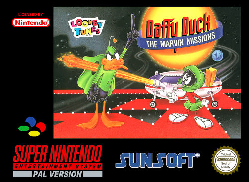 Daffy Duck - The Marvin Missions SNES