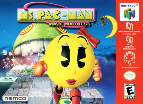 Ms. Pac-Man - Maze Madness N64