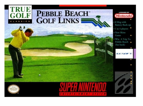 True Golf Classics - Pebble Beach Golf Links SNES