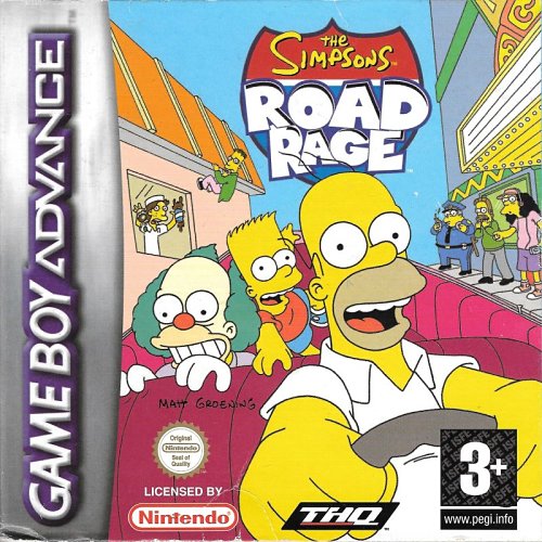 The Simpsons - Road Rage GBA