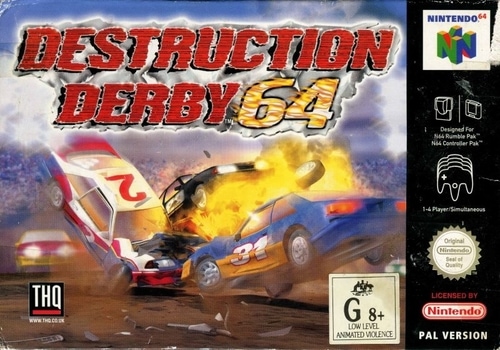 Destruction Derby 64 N64