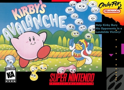 Avalanche de Kirby SNES