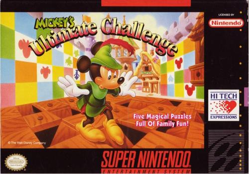 Mickey's Ultimate Challenge SNES
