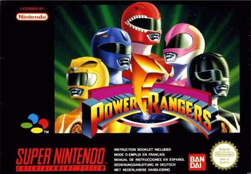 Mighty Morphin Power Rangers SNES
