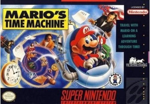 Mario's Time Machine SNES