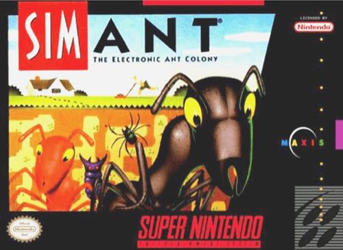SimAnt - The Electronic Ant Colony SNES