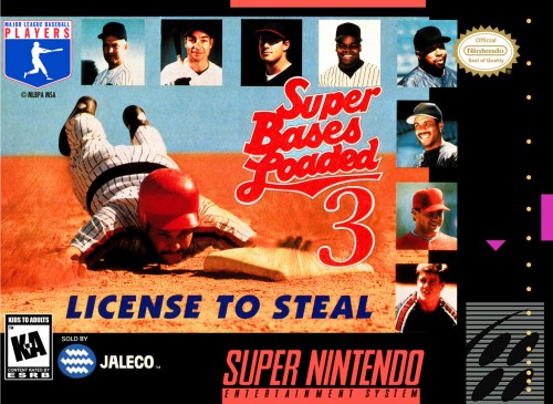Super Bases Loaded 3 - License to Steal SNES