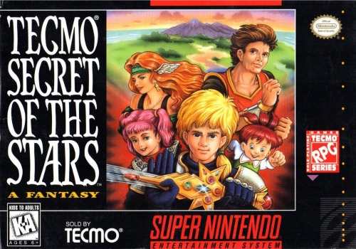 Tecmo Secret of the Stars SNES