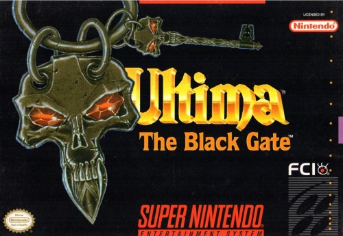 Ultima - The Black Gate SNES