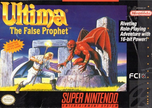 Ultima - The False Prophet SNES