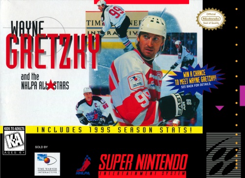 Wayne Gretzky and the NHLPA All-Stars SNES