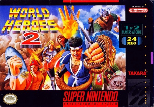 World Heroes 2 SNES