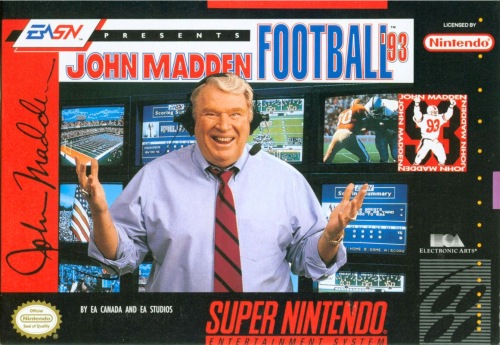 John Madden Football '93 SNES