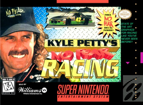 Kyle Petty's No Fear Racing SNES