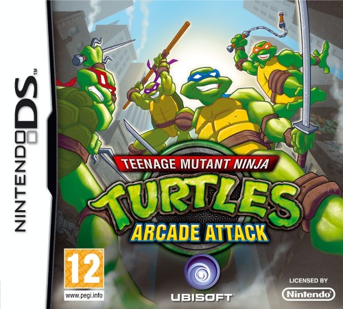Teenage Mutant Ninja Turtles - Arcade Attack NDS