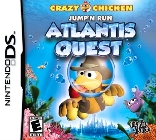 Crazy Chicken Jump'n Run - Atlantis Quest NDS